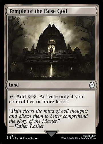 Temple of the False God 311