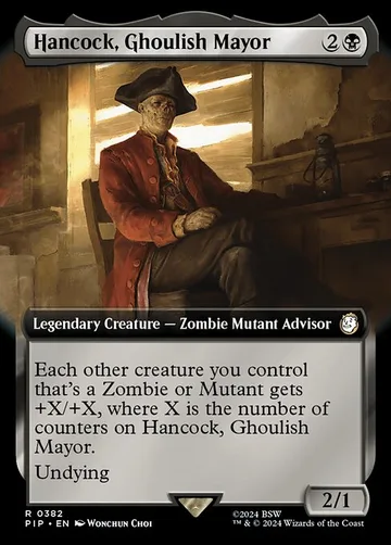 Hancock, Ghoulish Mayor 382