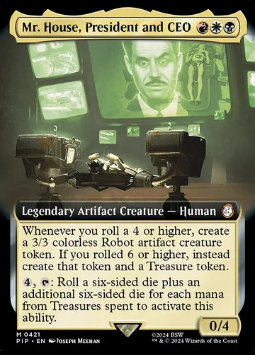 Mr. House, President and CEO 421