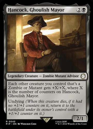 Hancock, Ghoulish Mayor 45
