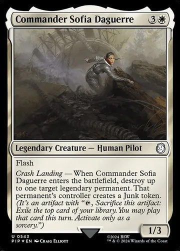 Commander Sofia Daguerre 543