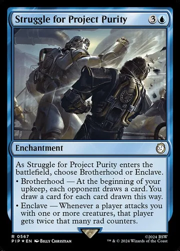 Struggle for Project Purity 567