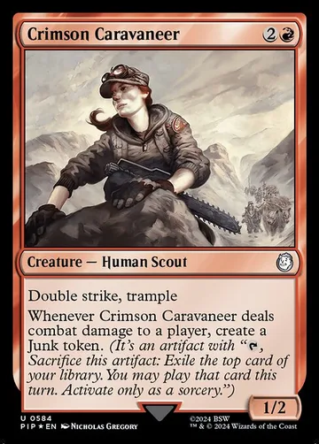 Crimson Caravaneer 584