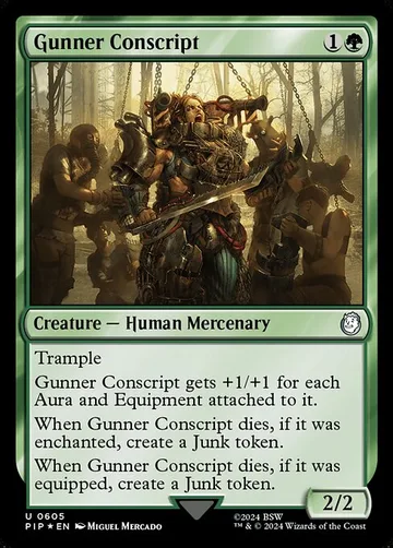 Gunner Conscript 605