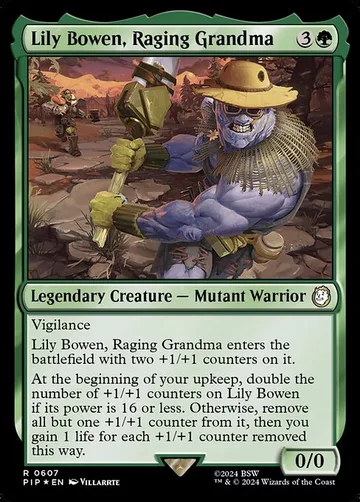 Lily Bowen, Raging Grandma 607