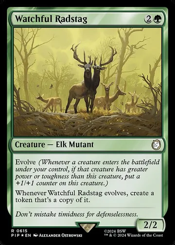 Watchful Radstag 615