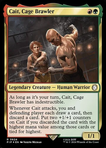 Cait, Cage Brawler 624