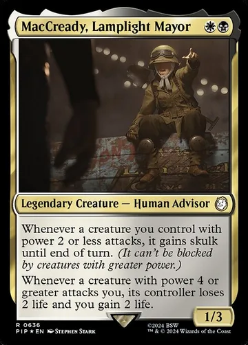 MacCready, Lamplight Mayor 636