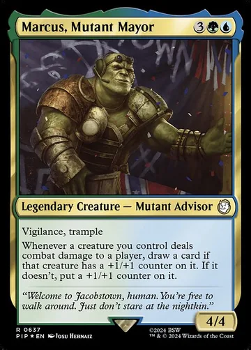 Marcus, Mutant Mayor 637