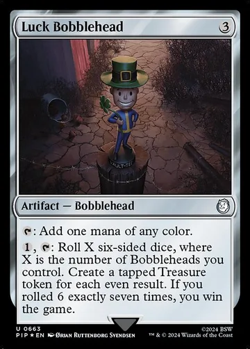 Luck Bobblehead 663