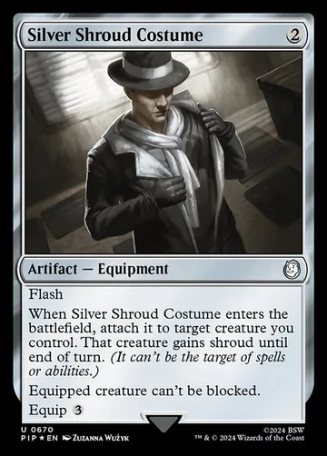 Silver Shroud Costume 670