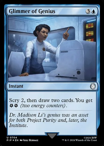 Glimmer of Genius 704