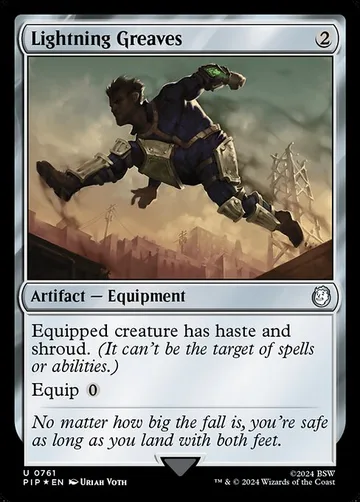 Lightning Greaves 761