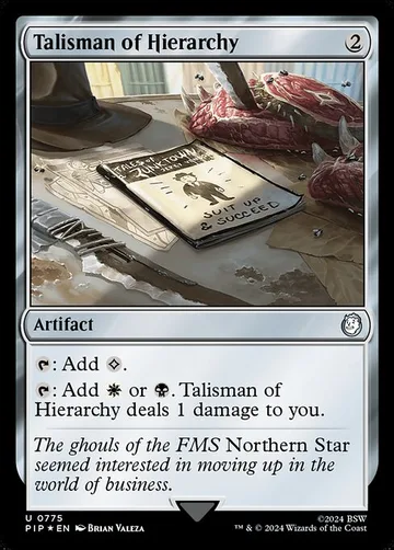 Talisman of Hierarchy 775