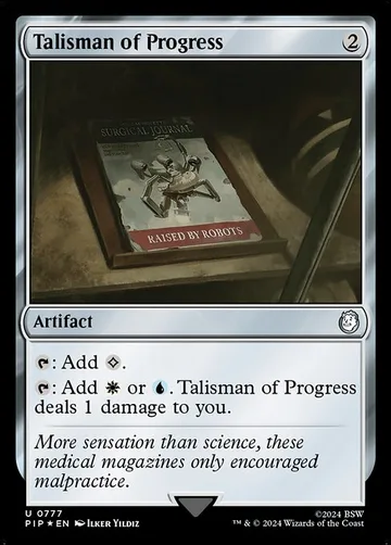 Talisman of Progress 777