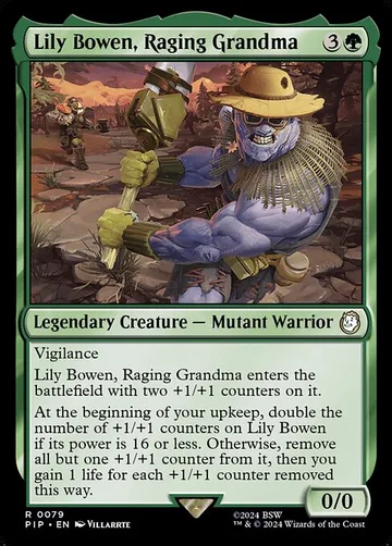 Lily Bowen, Raging Grandma 79