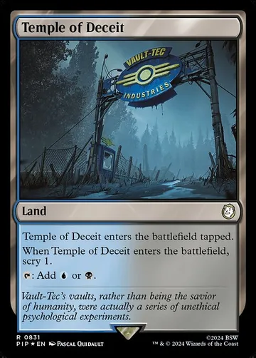 Temple of Deceit 831