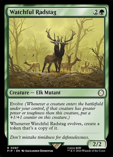 Watchful Radstag 87