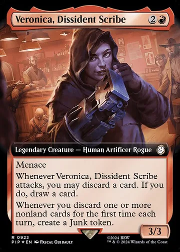 Veronica, Dissident Scribe 923