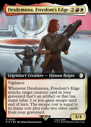 Desdemona, Freedom's Edge 940