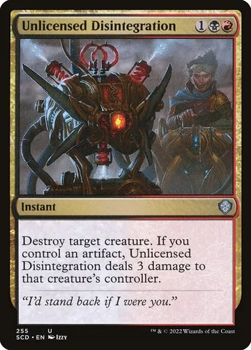 Unlicensed Disintegration 255