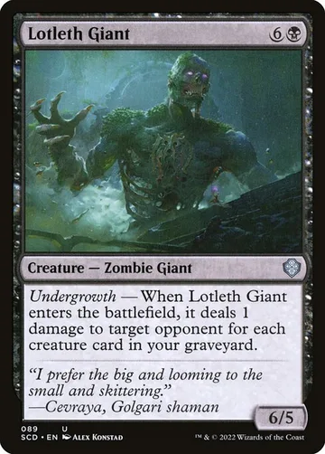 Lotleth Giant 89