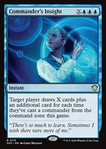 Commander's Insight 113