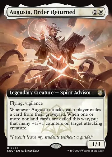 Augusta, Order Returned 61