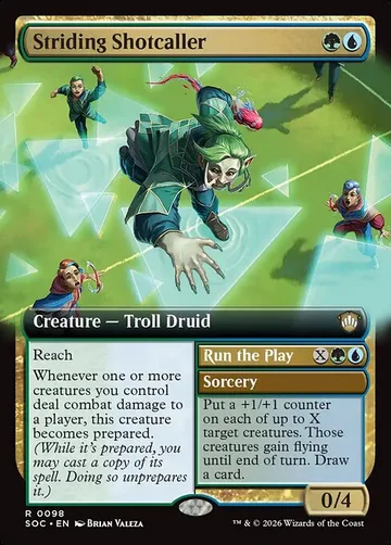 Striding Shotcaller // Run the Play 98
