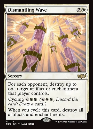Dismantling Wave 112
