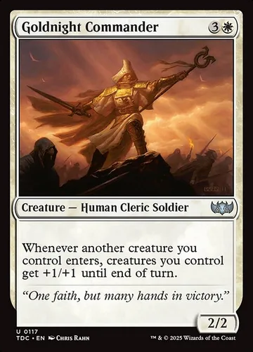 Goldnight Commander 117