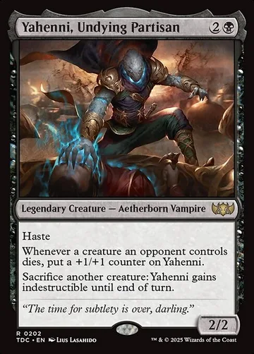 Yahenni, Undying Partisan 202