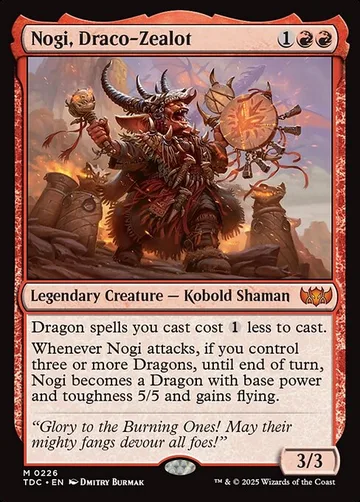 Nogi, Draco-Zealot 226