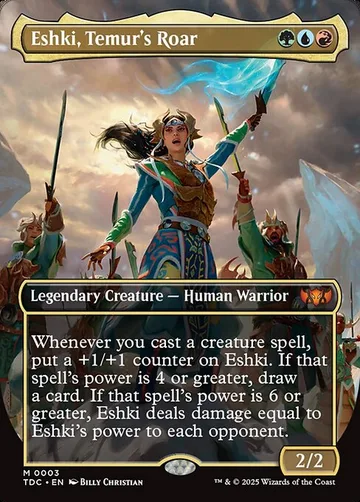 Eshki, Temur's Roar 3