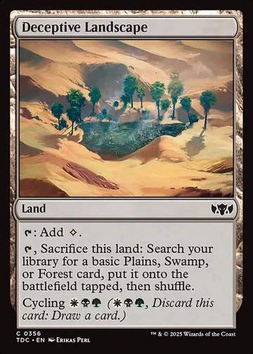 Deceptive Landscape 356