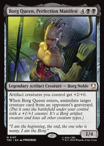 Borg Queen, Perfection Manifest 197