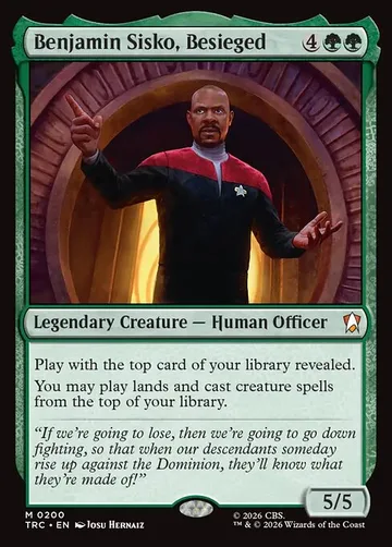 Benjamin Sisko, Besieged 200