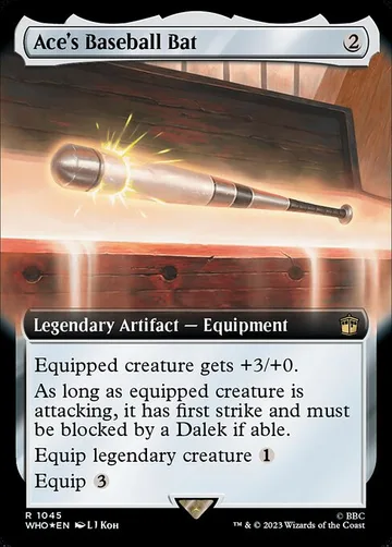 Ace's Baseball Bat 1045