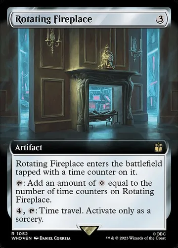 Rotating Fireplace 1052