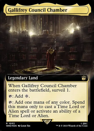 Gallifrey Council Chamber 1053