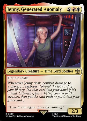 Jenny, Generated Anomaly 137