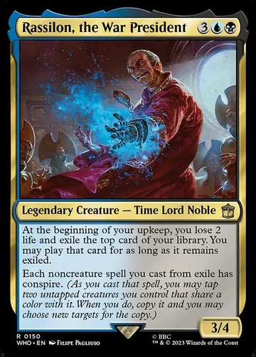 Rassilon, the War President 150