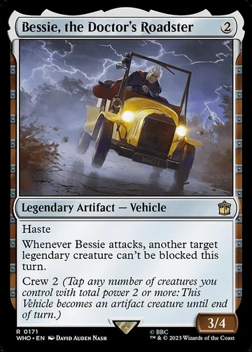 Bessie, the Doctor's Roadster 171
