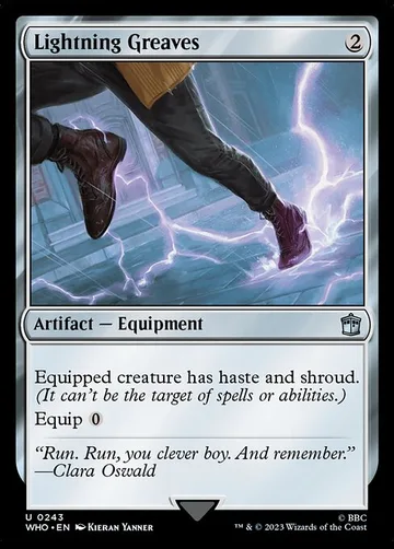 Lightning Greaves 243