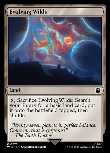 Evolving Wilds 275, carta de Magic: The Gathering de Doctor Who