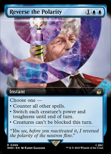 Reverse the Polarity 369, carta de Magic: The Gathering de Doctor Who