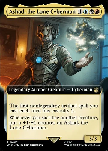 Ashad, the Lone Cyberman 402