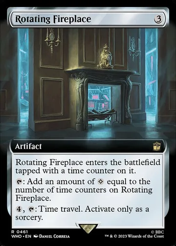 Rotating Fireplace 461