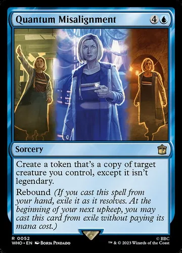 Quantum Misalignment 52, carta de Magic: The Gathering de Doctor Who