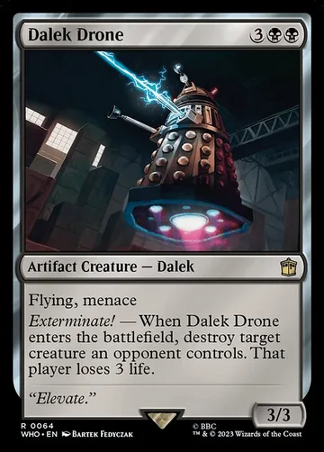 Dalek Drone 64, carta de Magic: The Gathering de Doctor Who